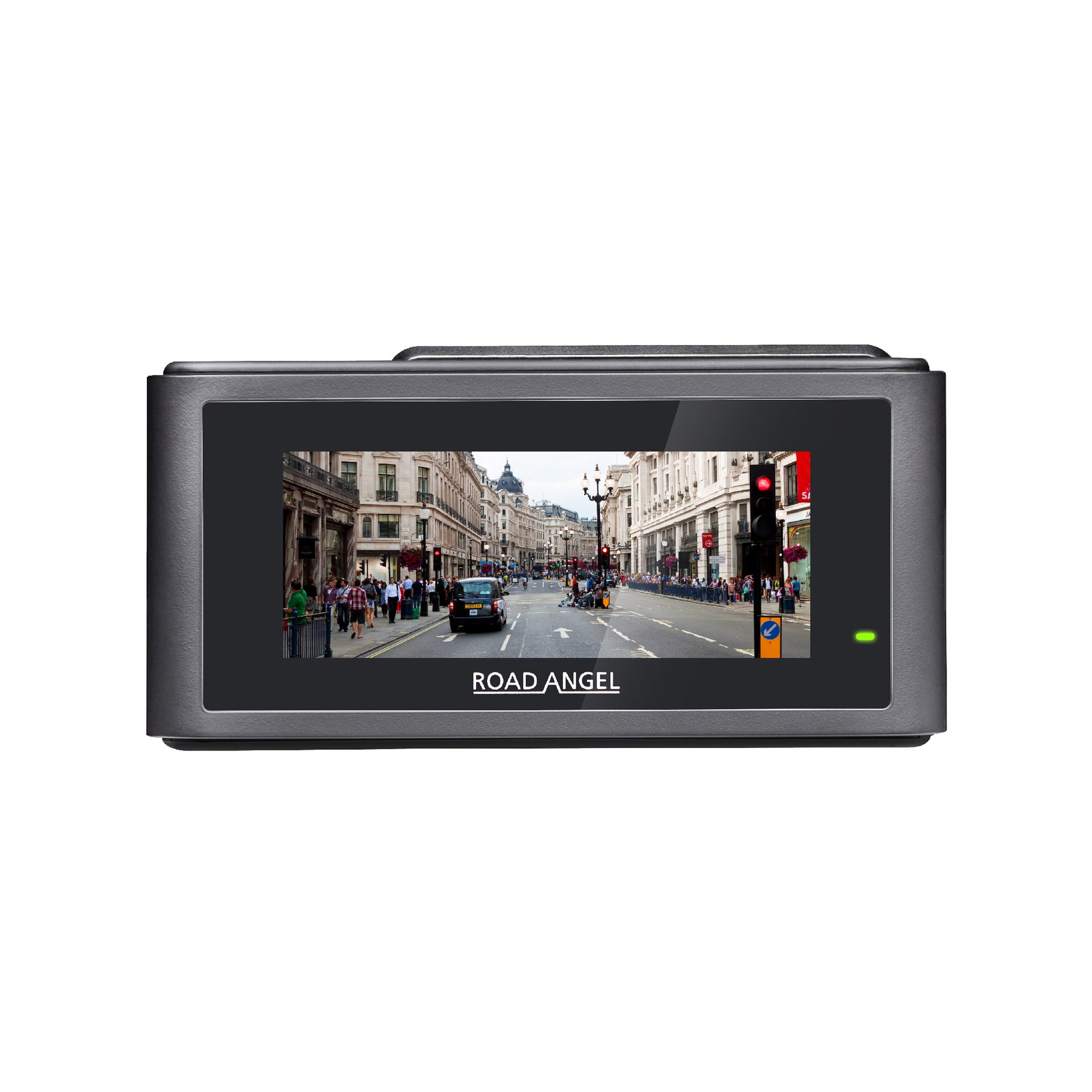 Road Angel Halo Play 4K Dual Dash Cam with 3.2" Screen, Parking Mode & Quick Release mounting