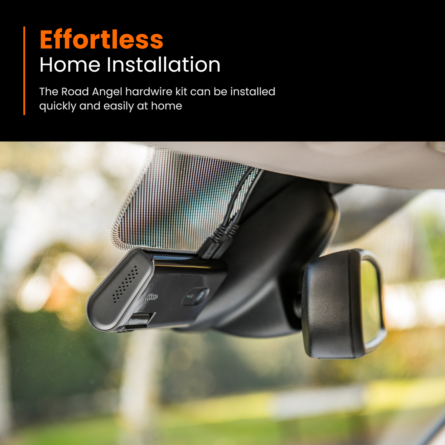 HWK12V – Road Angel Halo Dash Cam Festverdrahtungssatz – für Halo Pro