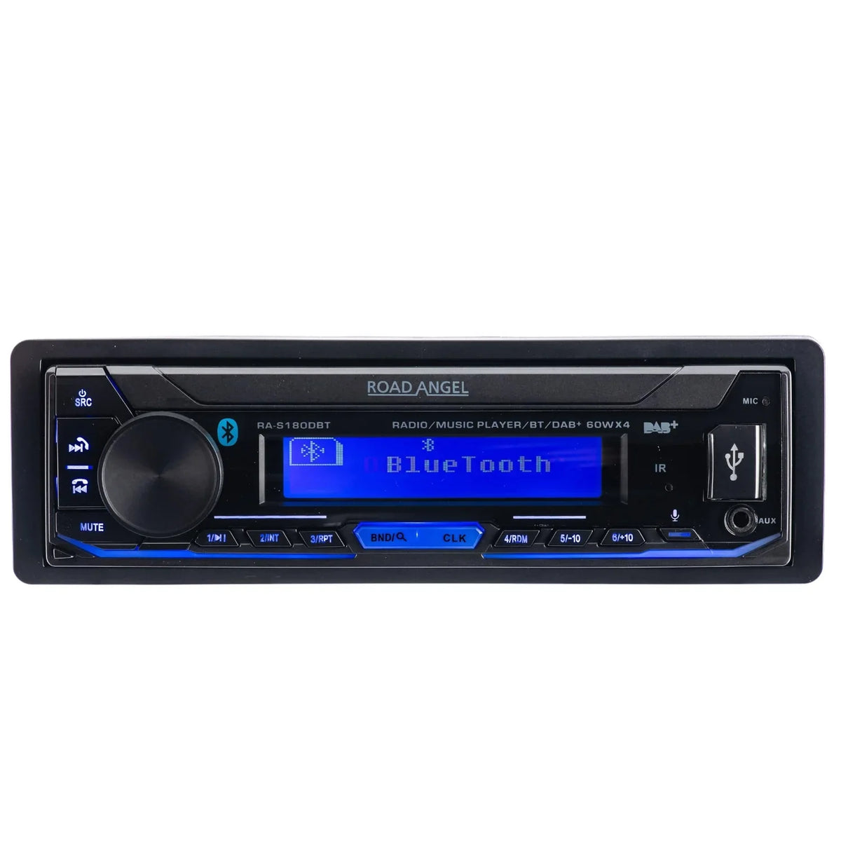 Road Angel RA-S180DBT Mechloser digitaler Mediaplayer mit Bluetooth und DAB