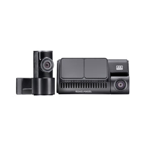 Road Angel Halo Ultima 4K Dual Dashcam mit Parkmodus und Schnellverschlusshalterung 