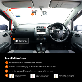 RA7300C - Module de caméra embarquée Road Angel Halo – pour Halo Ultra
